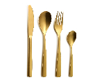 Вилка для торта BCN COLORS 18% Gold, золото COMAS 6099