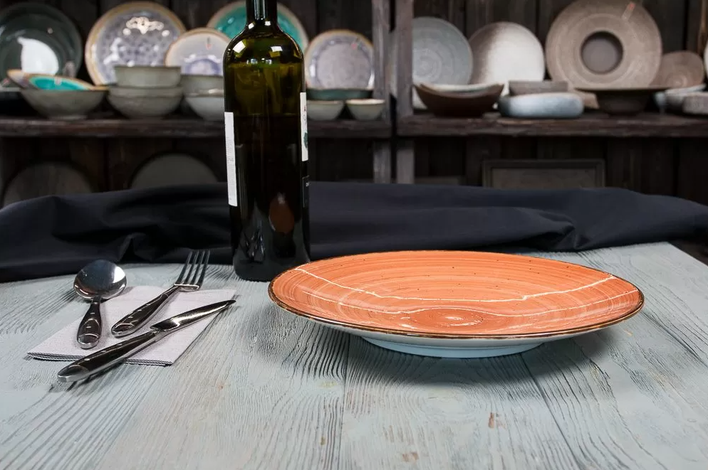 Тарелка Fusion Brown Shore 270 мм, P.L. Proff Cuisine