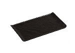 Блюдо для подачи Black Raw Wood 260*150*16 мм  P.L. Proff Cuisine
