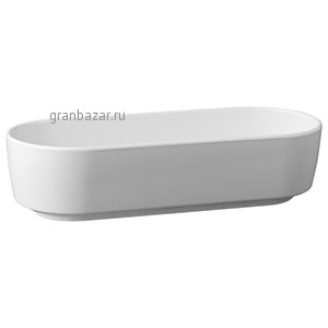 Салатник; пластик; 2л; H=65,L=530,B=105мм; белый APS 84222