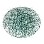 Блюдо овальное без борта Studio Prints Raku 317х255мм Jade Green Churchill RKJGOP121