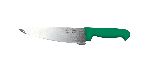 Нож шеф повара Profi Messer 200мм зеленая ручка MVQ