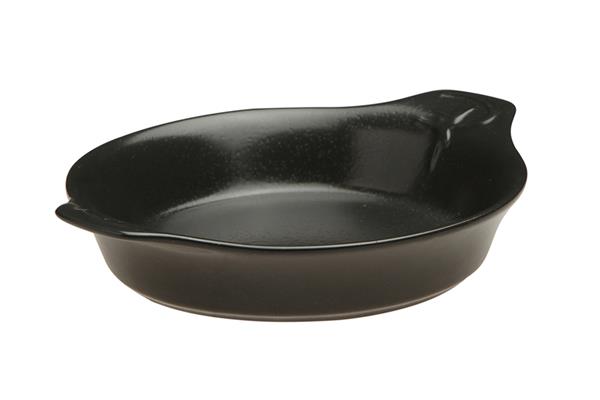 Форма для запекания BLACK фарфор, 250 мл, d 150 мм, h 36 мм, черный Seasons Porland 602918 черный
