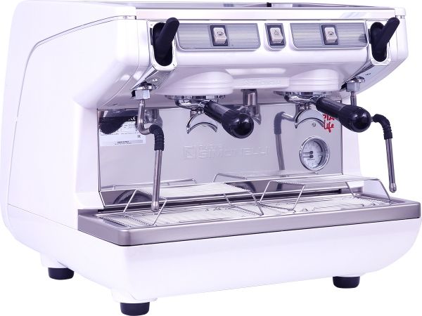 Кофемашина-полуавтомат Nuova Simonelli Appia Life Compact 2Gr S 220V white+economizer+high groups