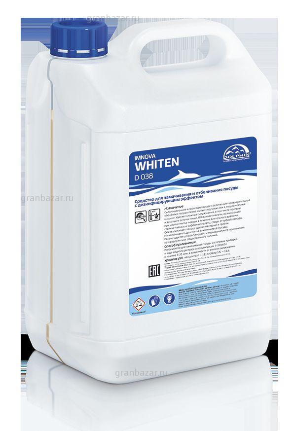 Средство для замачивания и отбеливания посуды 5 л. Dolphin Imnova Whiten /3/ D038-5