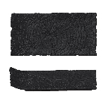 Блюдо прямоугольное 300х150х25 мм Black Raw Wood P.L. Proff Cuisine [4] 53702 к=24/4