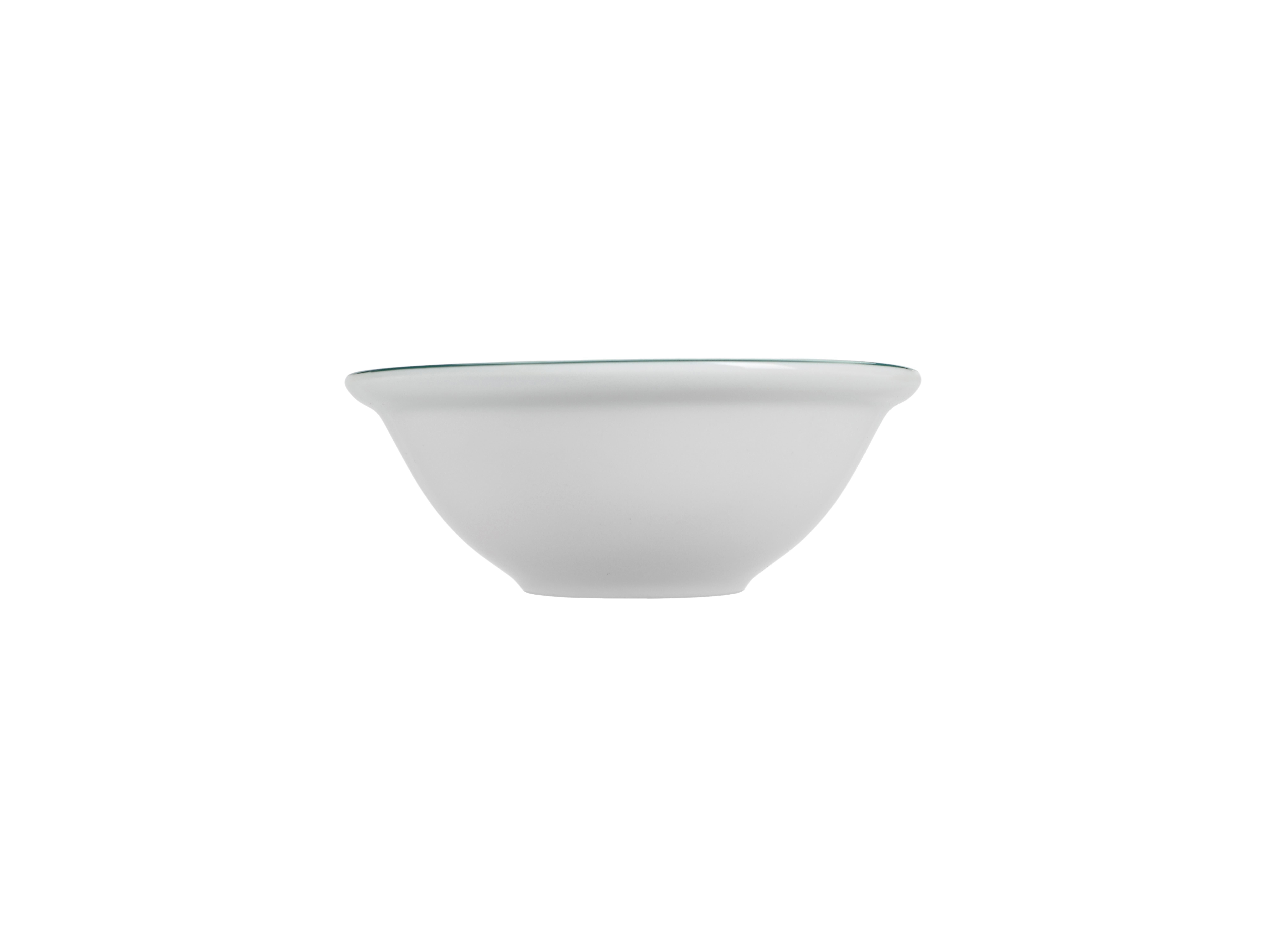 Салатник Vaso Piccolo 160 мм, кант зеленый, Porland DS20
