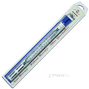 Термометр д/карамели(+80+200С); сталь; D=2.1,L=35.5,B=12.4см; металлич. MATFER 250331