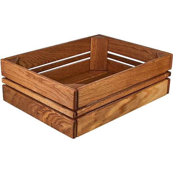 Ящик д/хлеба; дуб; H=13,L=40,B=30см; коричнев. PPwood Q616O-00N