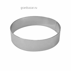 Кольцо кондитерское; сталь нерж.; D=180,H=60мм; металлич. MATFER 371804