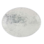 Тарелка овальная SMOKY фарфор, l 260 мм, белый Porland 112126 SMOKY