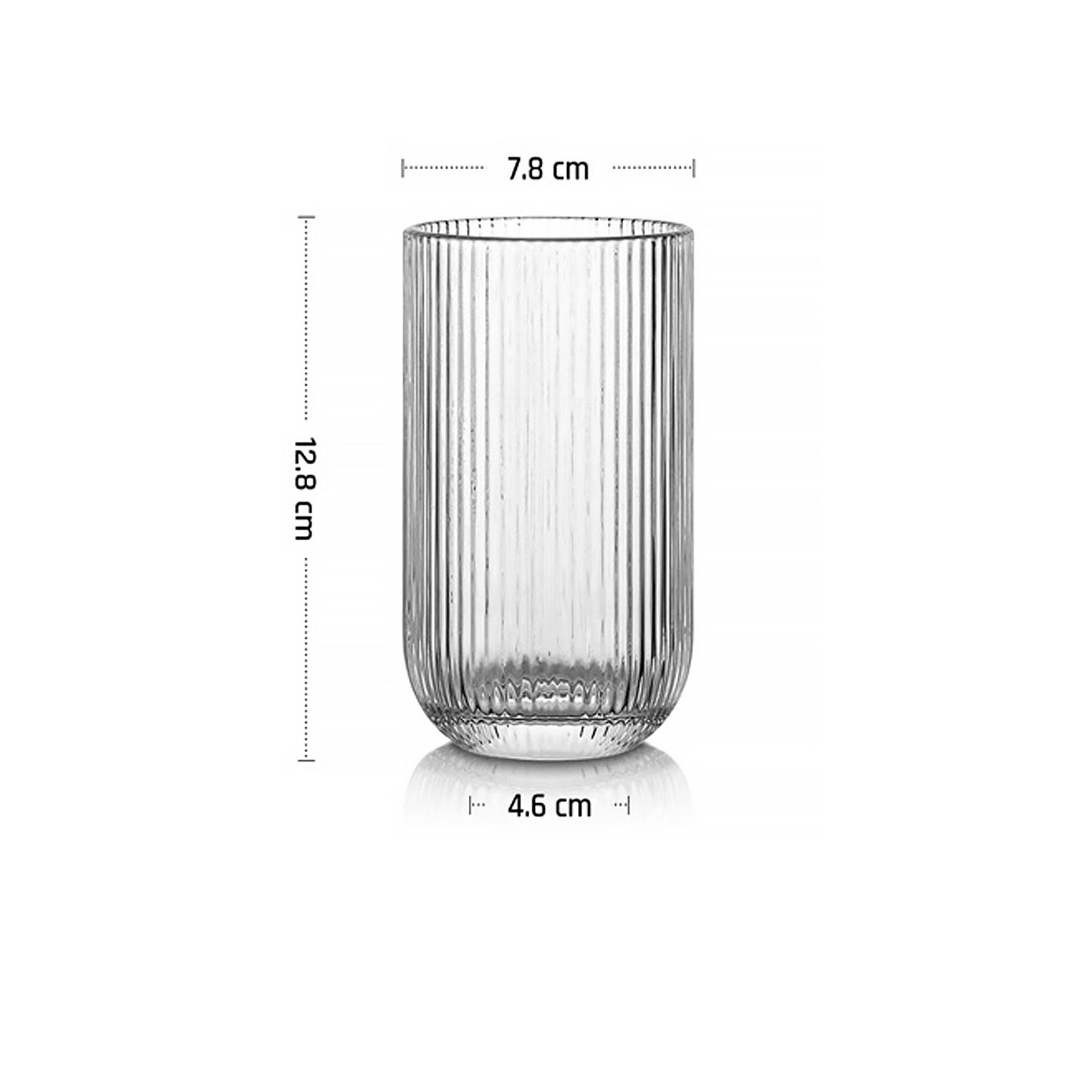 Хайбол 430 мл. d=78/46 мм. h=128 мм. Гэтсби MGline /6/24/