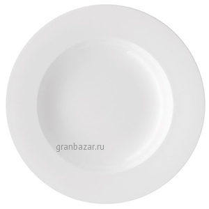 Тарелка глубокая «Джейд»; кост.фарф.; L=24см; белый Rosenthal 10640-800001-31524