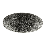 Блюдо овальное CHEFS без борта Studio Prints Raku 299х150мм Quartz Black Churchill RKBQOV301