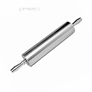 Скалка с ручками; алюмин.; D=9,L=38см MATFER 140028
