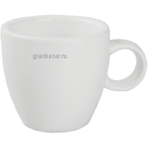 Чашка кофейная «Кунстверк»; фарфор; 60мл; D=5.7,H=5.5,L=7.9см; белый KunstWerk A1854
