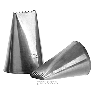 Насадка конд. (2шт); сталь нерж.; D=16мм MATFER 167767