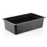 Гастроемкость 1/1 h=150 мм. 18 л. п/п черная /1/6/ Gastroplast GNPP-11150/B