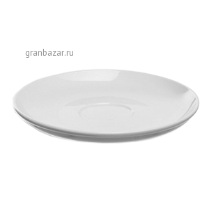 Блюдце «Перла»; фарфор; D=15см; белый Tognana PE60614