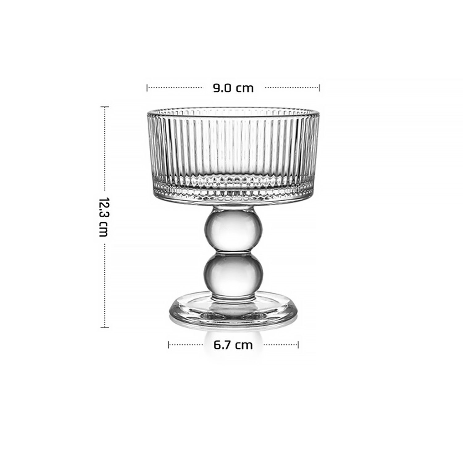 Креманка 200 мл. d=90 мм. h=123 мм. Баланс MGline /6/24/
