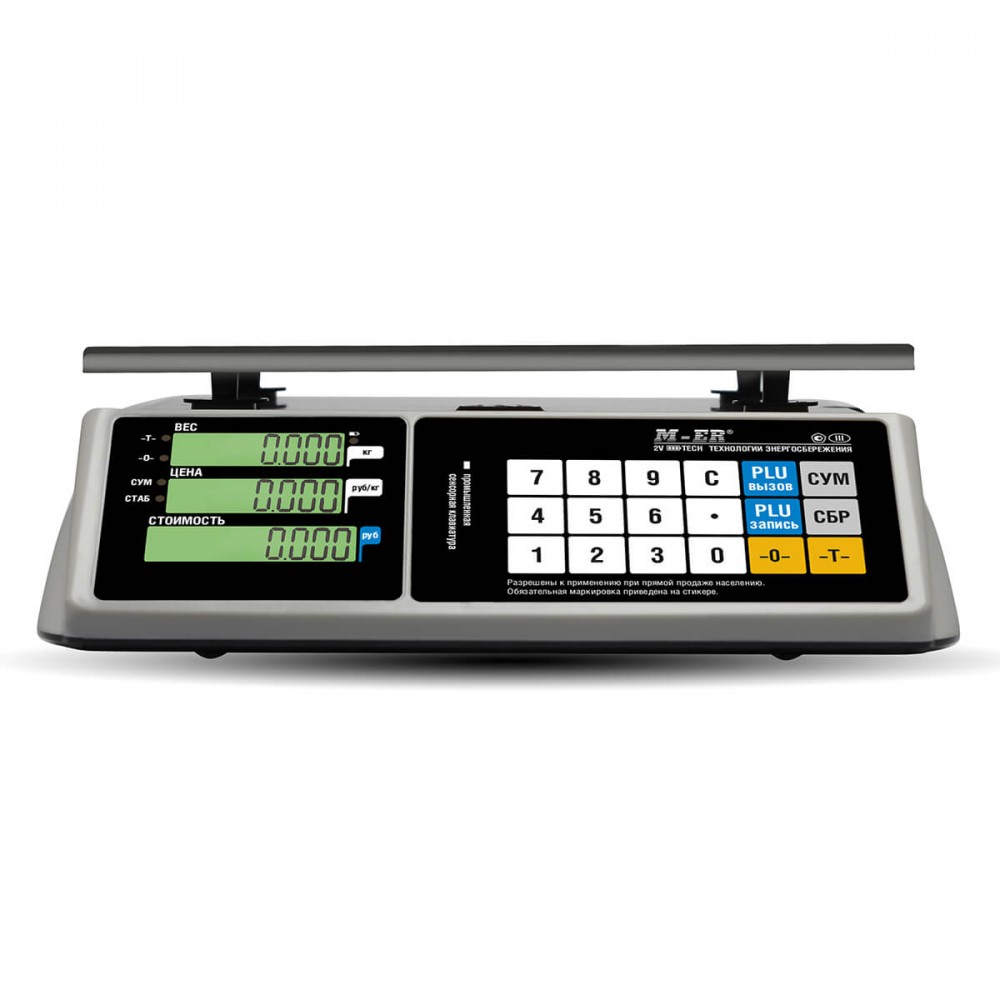 Торговые настольные весы M-ER 328 AC-6.1 