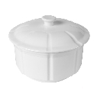 Емкость фарфор CAMEO Imperial white с крышкой 180мл d83 мм h95 мм 210-334