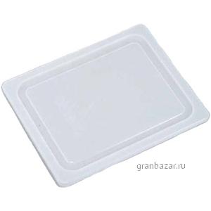Крышка к гастр-ти (1/6); поликарбонат; H=2,L=18,B=17см; белый Cambro 60PPCWSC438/60SC