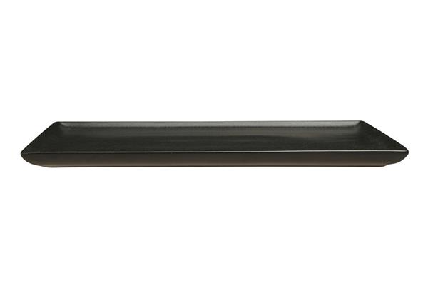 Блюдо прямоугольное BLACK фарфор, 350х260 мм, h 17 мм, черный Seasons Porland 358835 черный