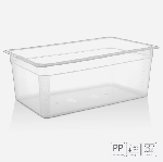 Гастроемкость 1/1 h=200 мм. 24 л. п/п прозрачная /1/6/ Gastroplast GNPP-11200