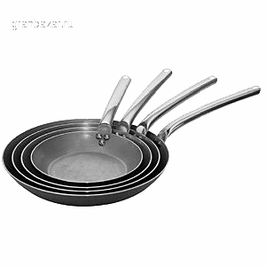 Сковорода; белая сталь; D=32см Buyer 5130,32