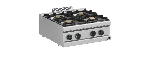 Плита 4 конфорочная 700 сер. APACH APRG-77T/PL