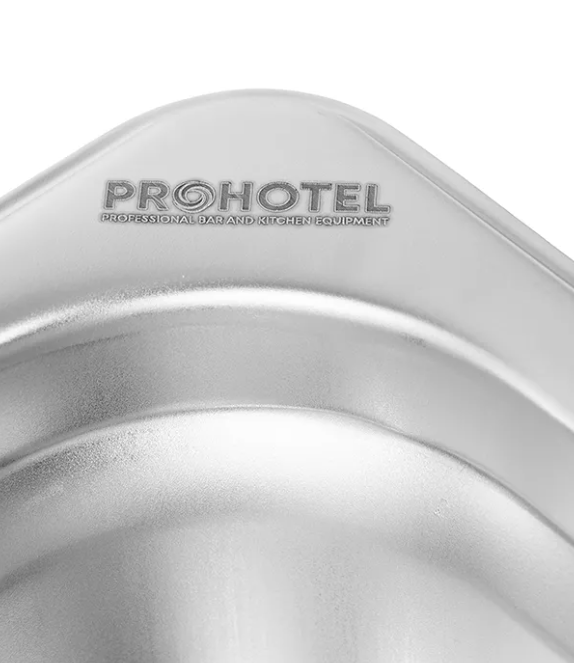 Гастроемкость GN 1/9;сталь нерж.;1л;,H=100,L=176,B=108мм;металлич. Prohotel 1/9X10CM