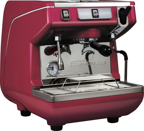 Кофемашина-полуавтомат Nuova Simonelli Appia LIFE 1gr S 220V red+high groups