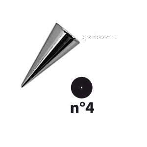 Насадка конд.д/декора №4 D=3.5мм; сталь; D=3.5мм MATFER 431508