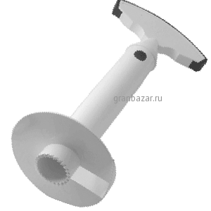 Набор слайсеров д/ананаса (3шт); сталь,полипроп.; L=180/80,B=15мм; металлич. Vacu 4870260