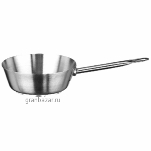 Сотейник; сталь; 1л; D=160,H=67,L=316мм; металлич. Paderno 11012-16