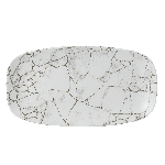 Блюдо прямоугольное CHEFS без борта Studio Prints Kintsugi 355х189мм Agate Grey Churchill KTAGXO141