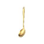 Ложка гарнирная для раздачи Oval Tip 270 мм нерж. цвет золото PVD P.L. Proff Cuisine