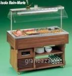 Стол шведский тепловой TECFRIGO ISOLA 6M BM светлый орех