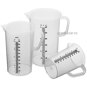 Мерный кувшин; полипроп.; 3л; D=17.5/22,H=23см; прозр. Paderno 47606-30