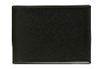 Блюдо прямоугольное BLACK фарфор, 350х260 мм, h 17 мм, черный Seasons Porland 358835 черный