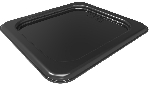 Крышка к гастроемкости GN1/6 полипропилен черная GASTROMIX