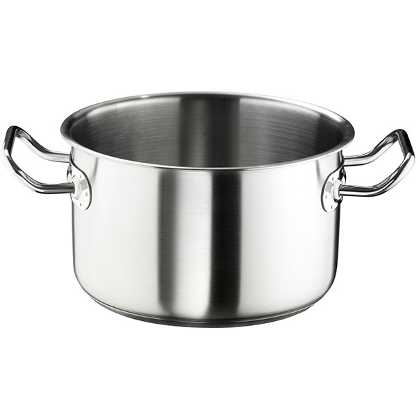 Кастрюля «Мастер»; сталь нерж.; 5,5л; D=24,H=12,5см; металлич. Pintinox 38400524