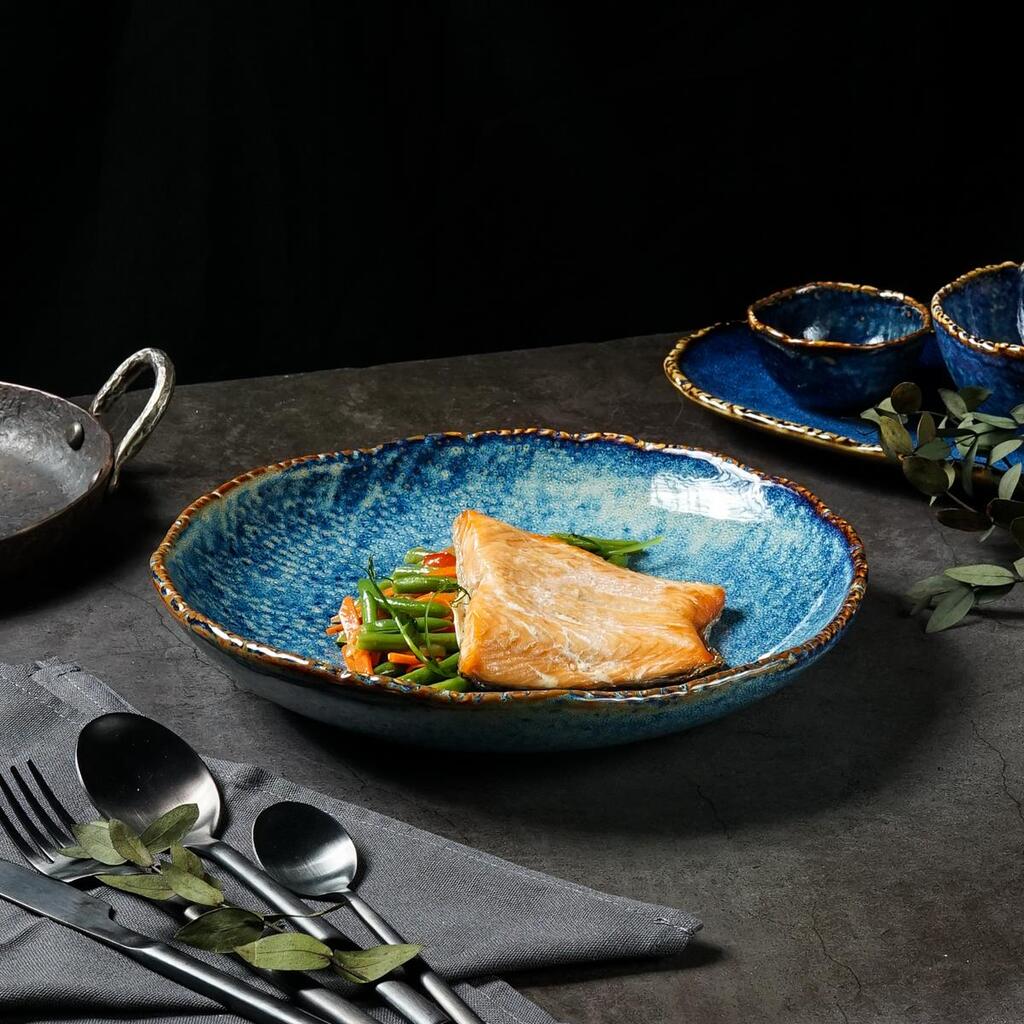 Салатник Aqua Blue 700 мл d 253 мм h54 мм P.L. Proff Cuisine [6] ZA0303-10-A