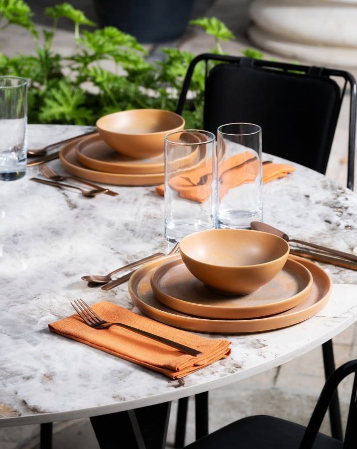 Салатник Stoneware Savanna d 230 мм h 49 мм Porland