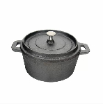 Кастрюля порционная с крышкой d 14 см, 600 мл, чугун, P.L. Proff Cuisine