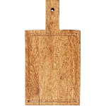 Доска для подачи; дуб; H=25, L=270, B=200мм; св. дерево PPwood Q206O-06N