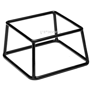 Подставка д/фуршетн.блюд; металл; H=10,L=18,B=18см APS 33251