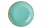 Тарелка глубокая без рима TURQUOISE 210 мм Porland 197621 TURQUOISE