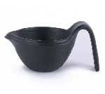 Соусник d=100 мм, h=70 мм, 50 мл с ручкой Black Raw Wood P.L. Proff Cuisine 52564-N
